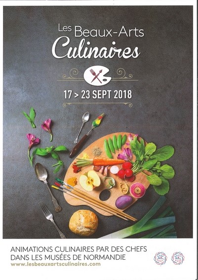 Samedi 22 septembre – Les Beaux-Arts Culinaires