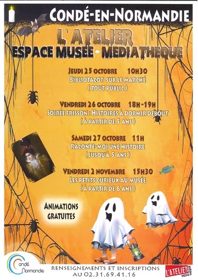 Vacances d’automne à la médiathèque