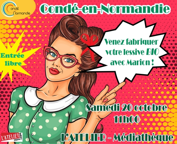 Les Arts ménagers à la médiathèque – samedi 20 octobre