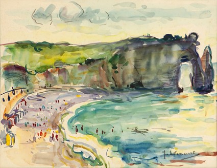 Leterreux - Plage à Etretat - BD