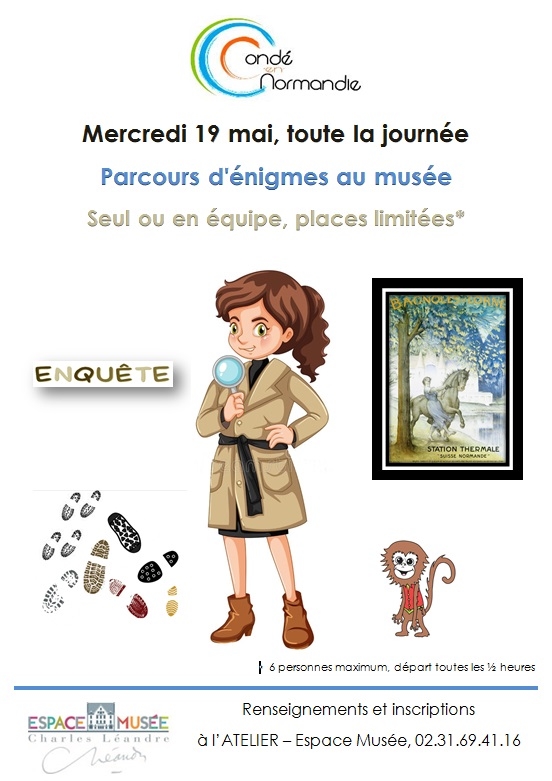 Enquête au musée… Mercredi 19 mai