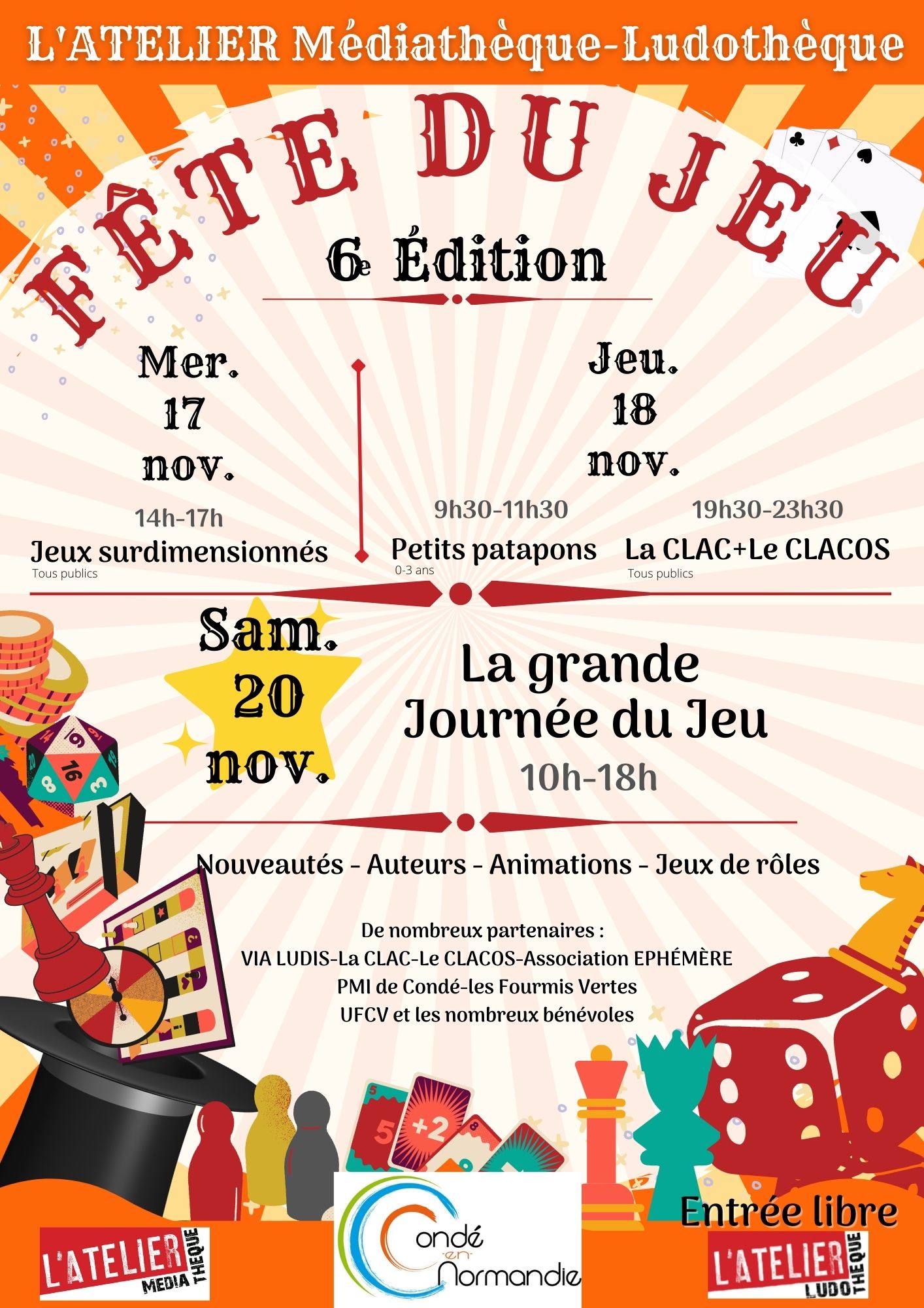 Semaine du jeu – du 17 au 20 novembre