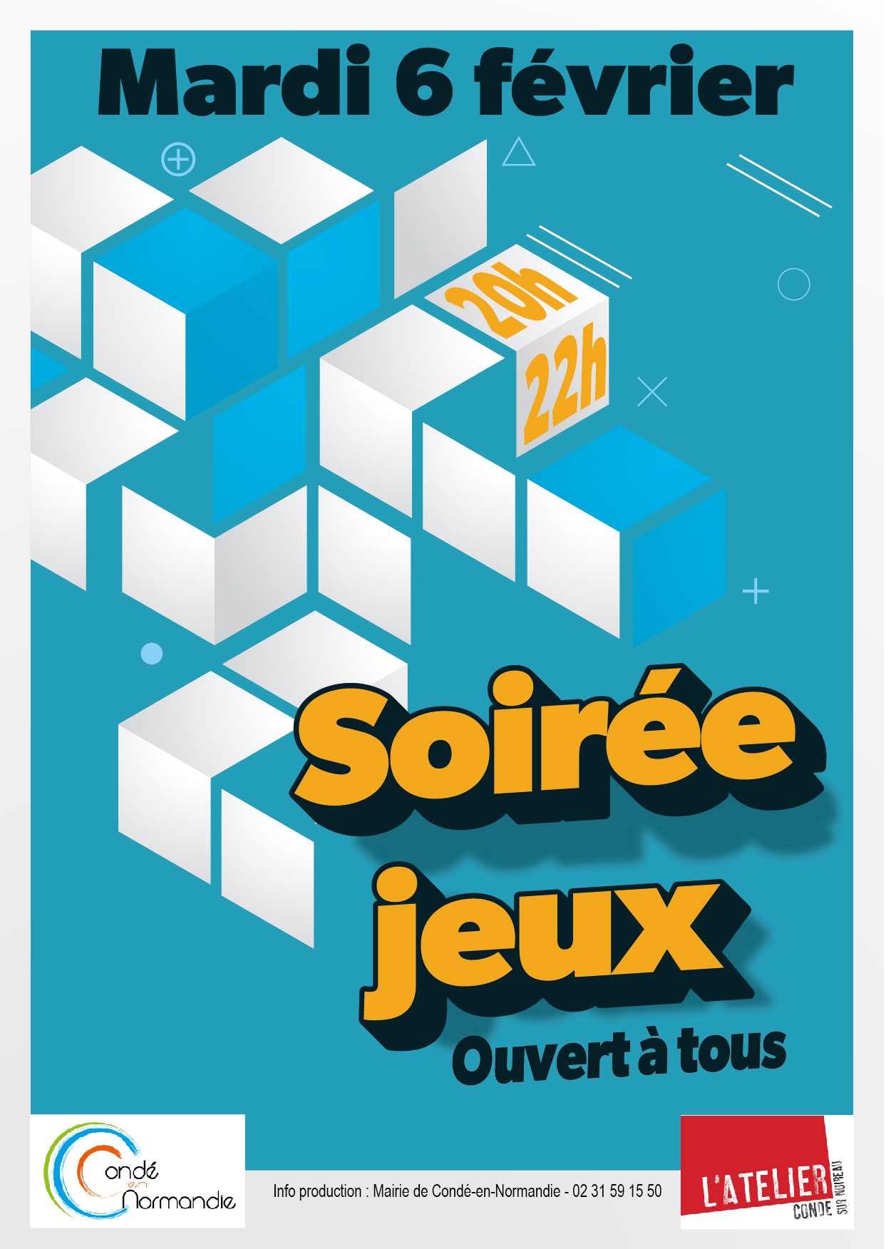 Mardi 6 février – Soirée jeux