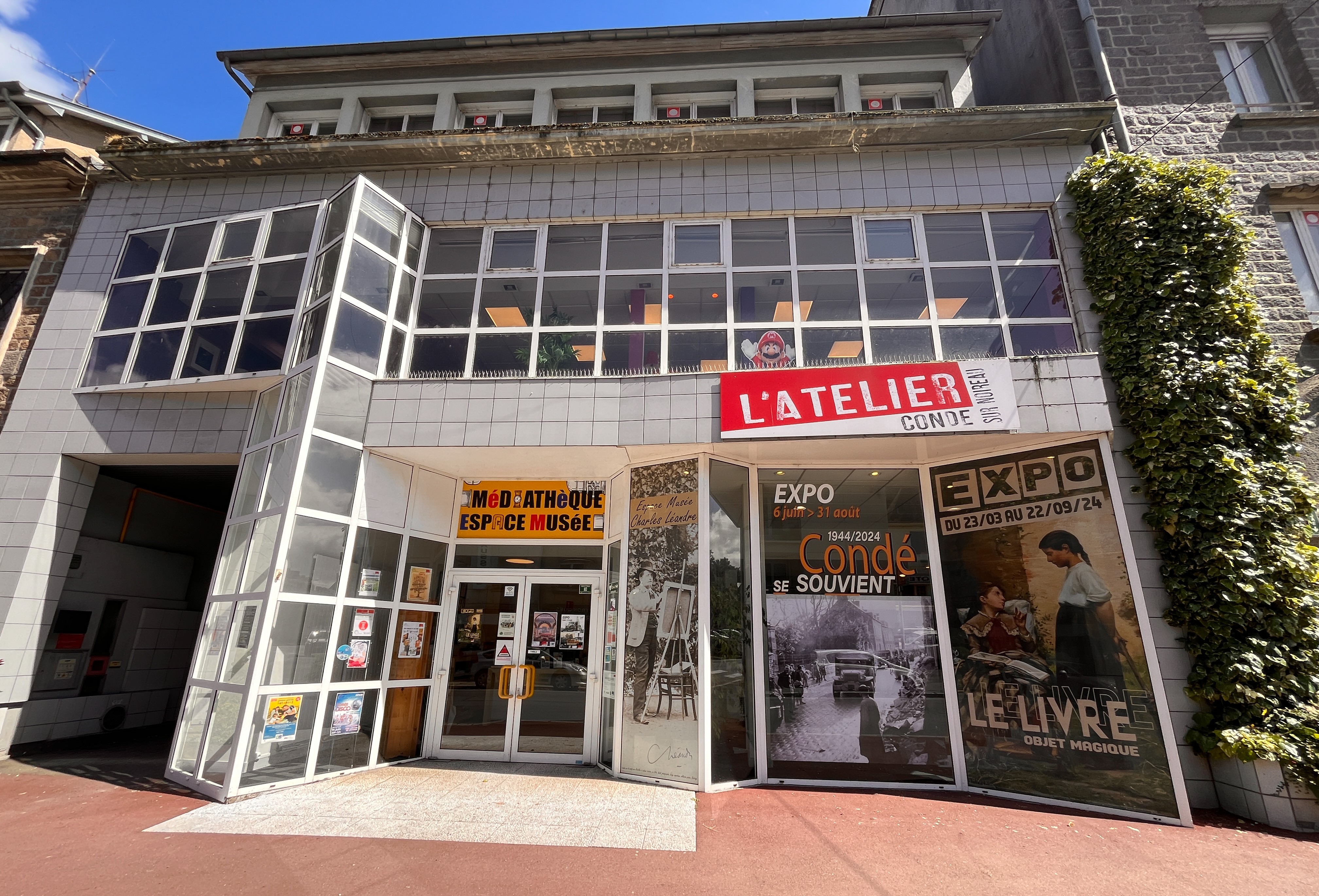 L'ATELIER - Médiathèque Espace musée C. Léandre Ludothèque 9/11, RUE SAINT-MARTIN CONDE-SUR-NOIREAU 14110 CONDE-EN-NORMANDIE TEL: 02.31.69.41.16