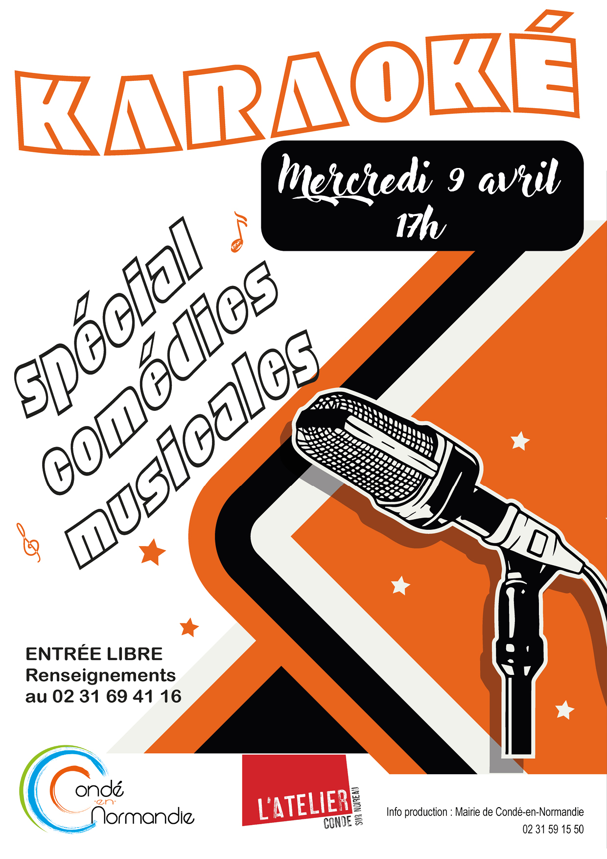 Mercredi 9 avril – Animation Karaoké