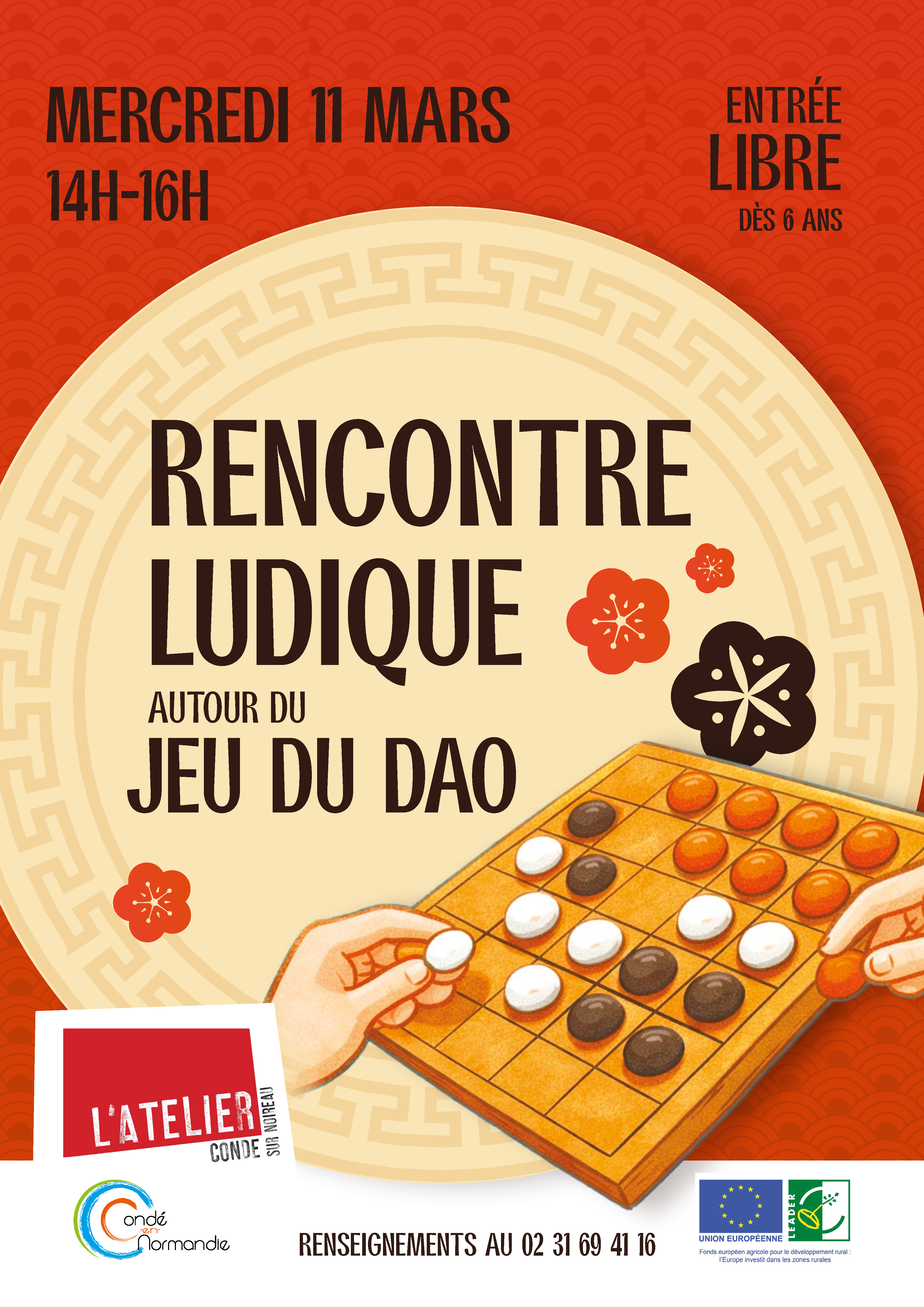 Mercredi 11 mars – animation à la ludothèque